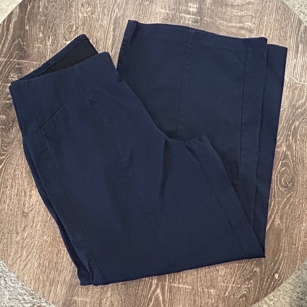 Old Navy pull on Pixie Wide Leg Navy pants